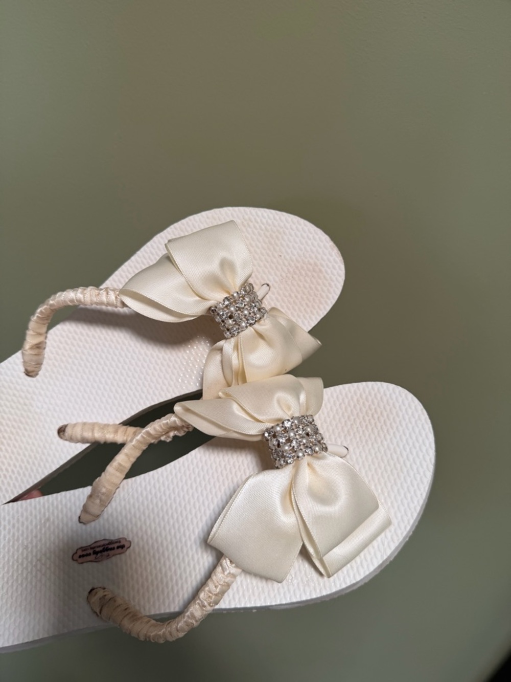 Wedding Bride Flip Flops